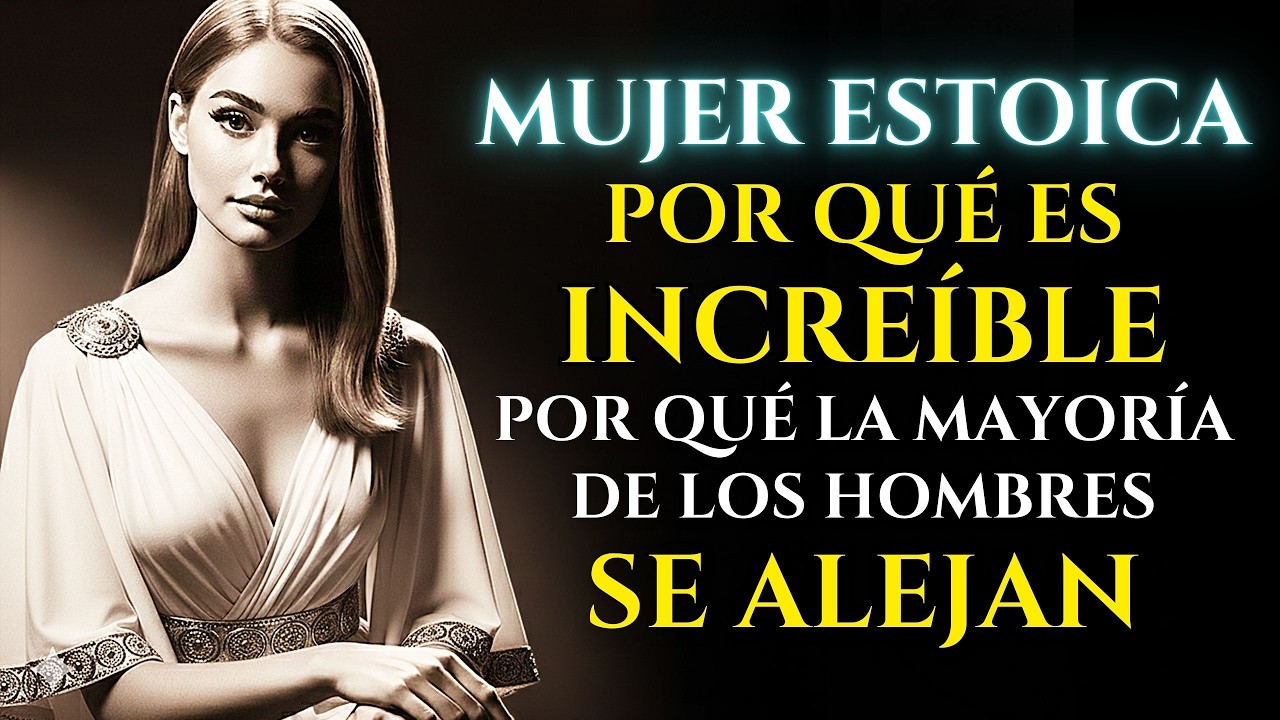 12 Cosas que la RARA Mujer Estoica Hace DIFERENTE a las Demás Mujeres | Secretos del Estoicismo