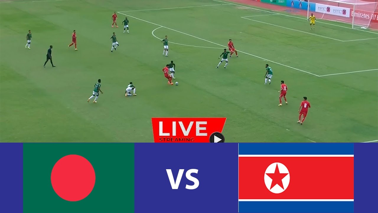 🔴LIVE: Bangladesh vs Corea del Nord - Coppa AFC 2026 | Partita di calcio in diretta oggi | Simula...