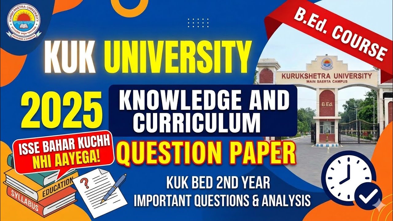 Shekshik udeshye ko aakar dene me aetihasik saktiyo ki bhumika b.ed 2nd year kuk university