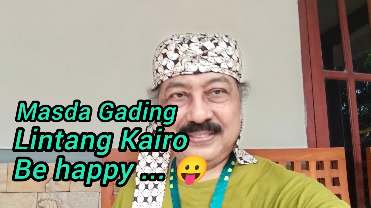 Masda Gading & Lintang Kairo be happy ...