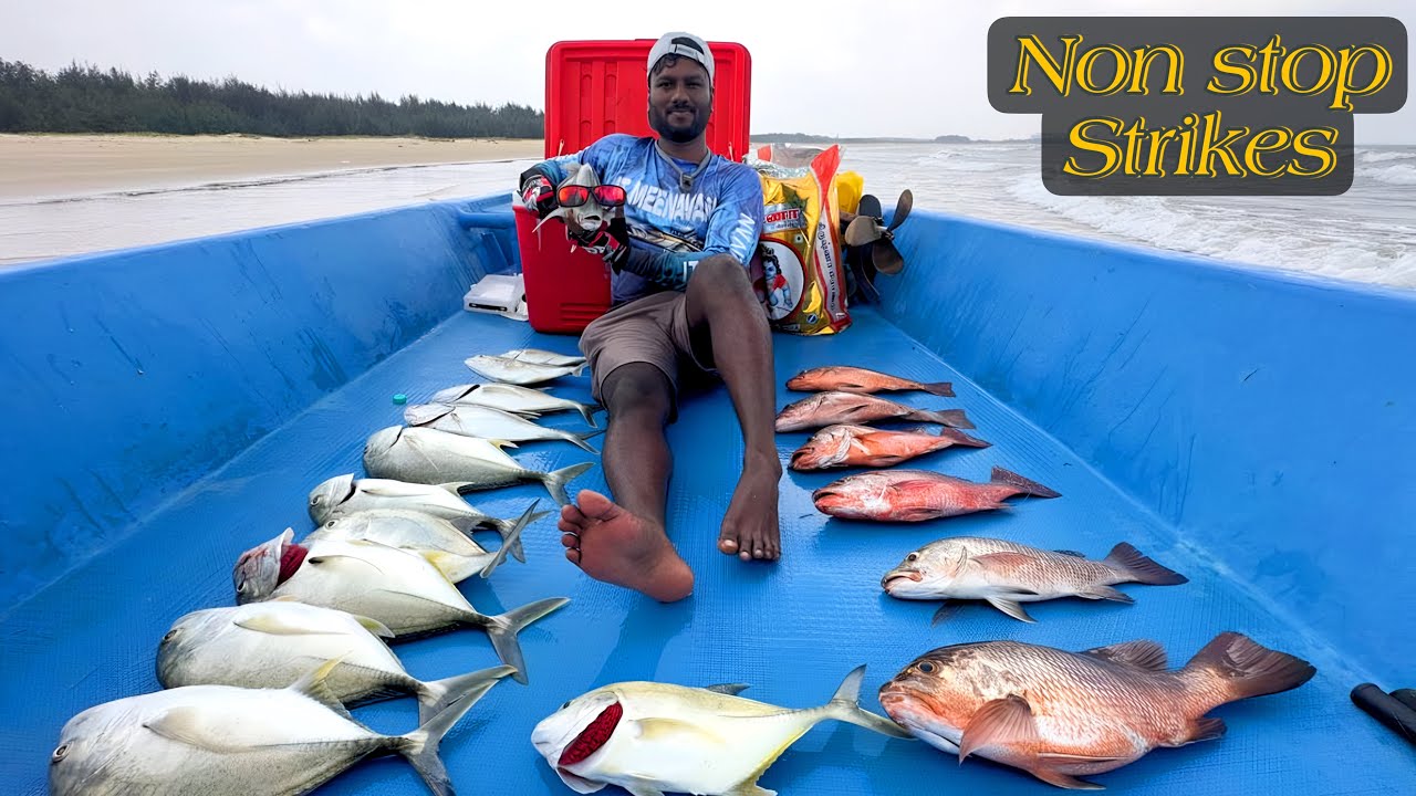 Nonstop Strikes | This is called Crazy Fishing 🎣Unbelievable Catches | 4K | Part 1