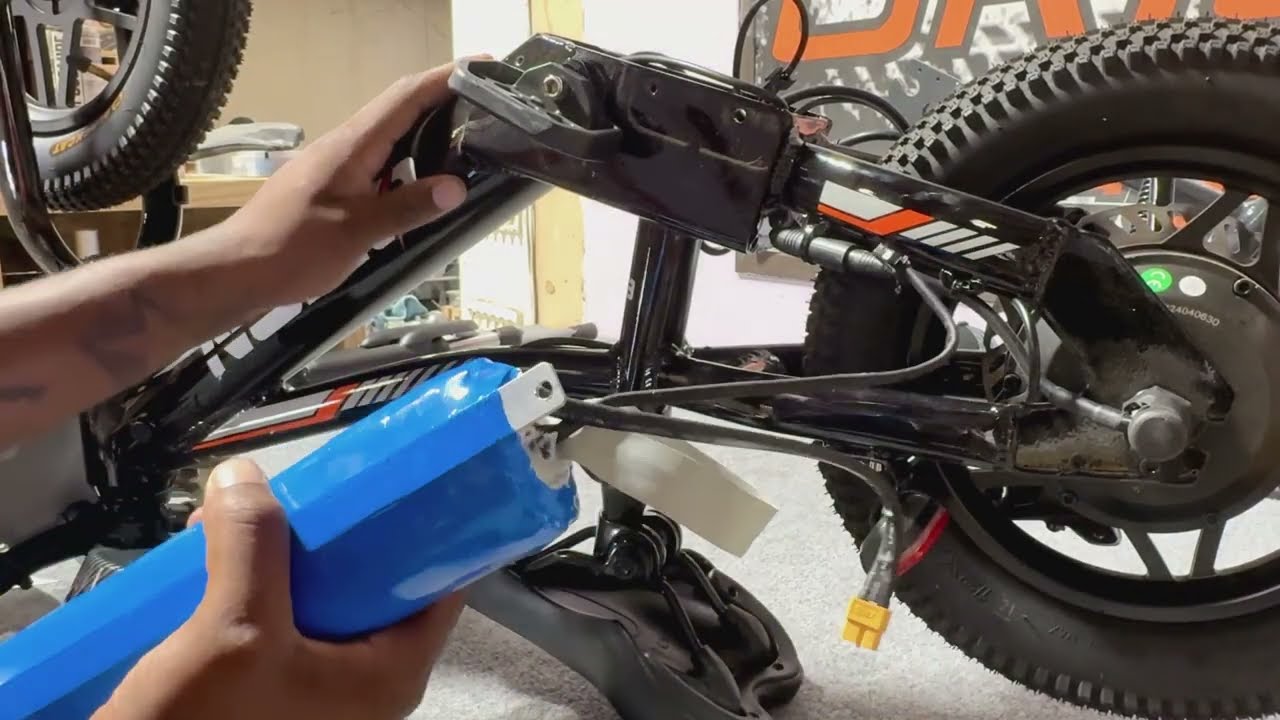 Removing The Battery from your Orion balance Bike