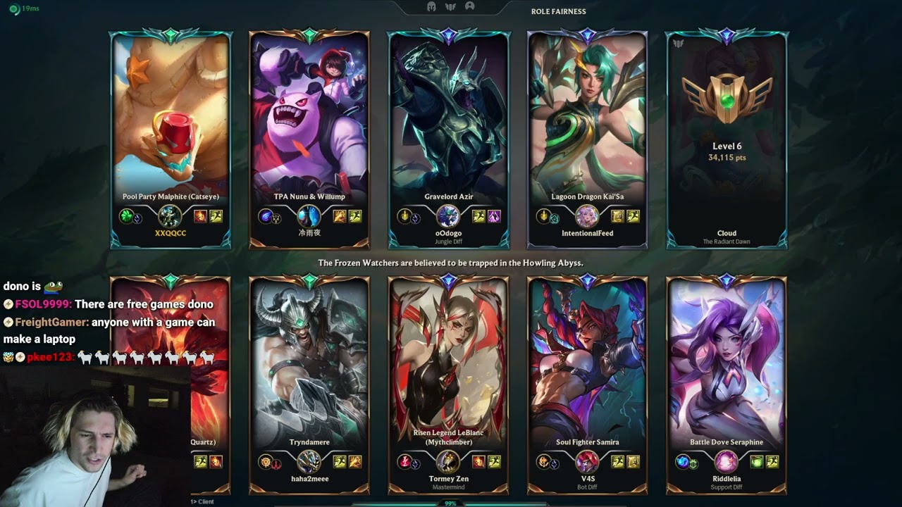 xQc plays League of Legends EP 58 - JANUARY 19 2026