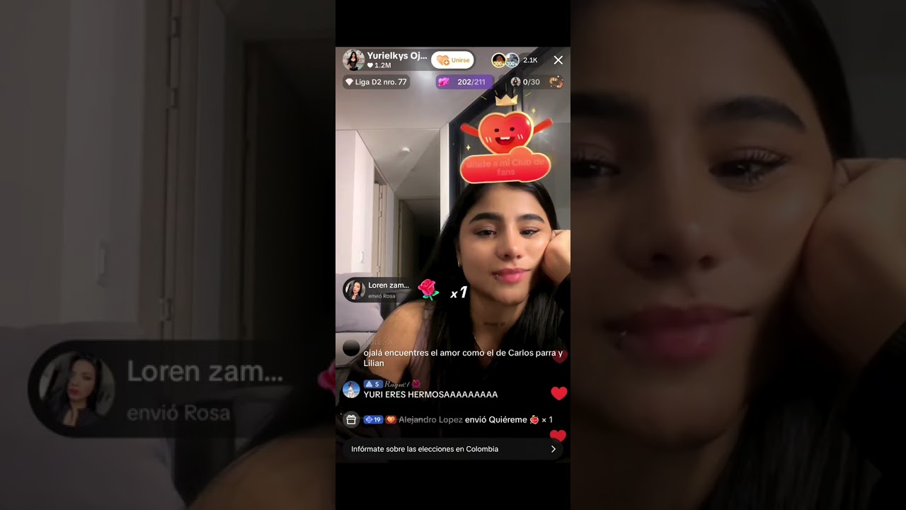 Live de tiktok de yurielkys.ojeda 