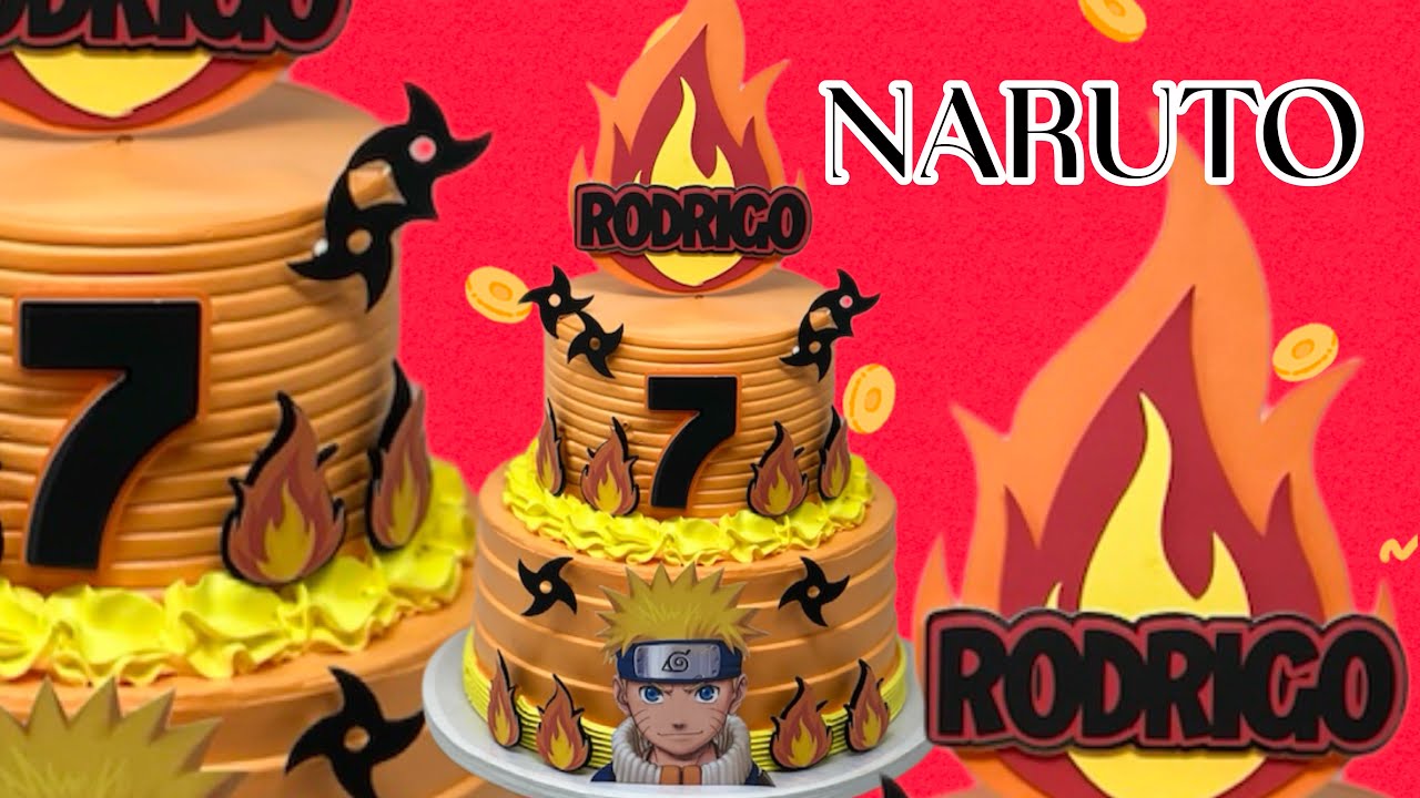 PASTEL PERSONALIZADO NARUTO | EN VIVO