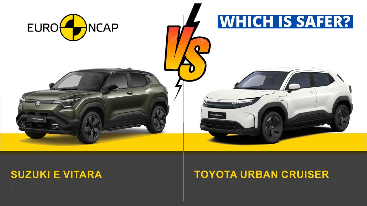 Which Is Safer? Urban Cruiser or e VITARA – Crash Test Comparison!