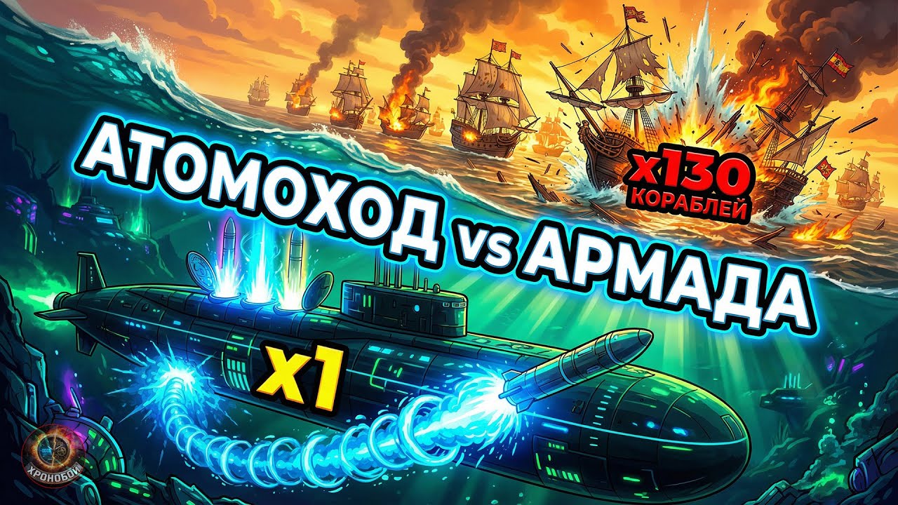 ЧТО ЕСЛИ 1 ЯДЕРНАЯ ПОДЛОДКА 
