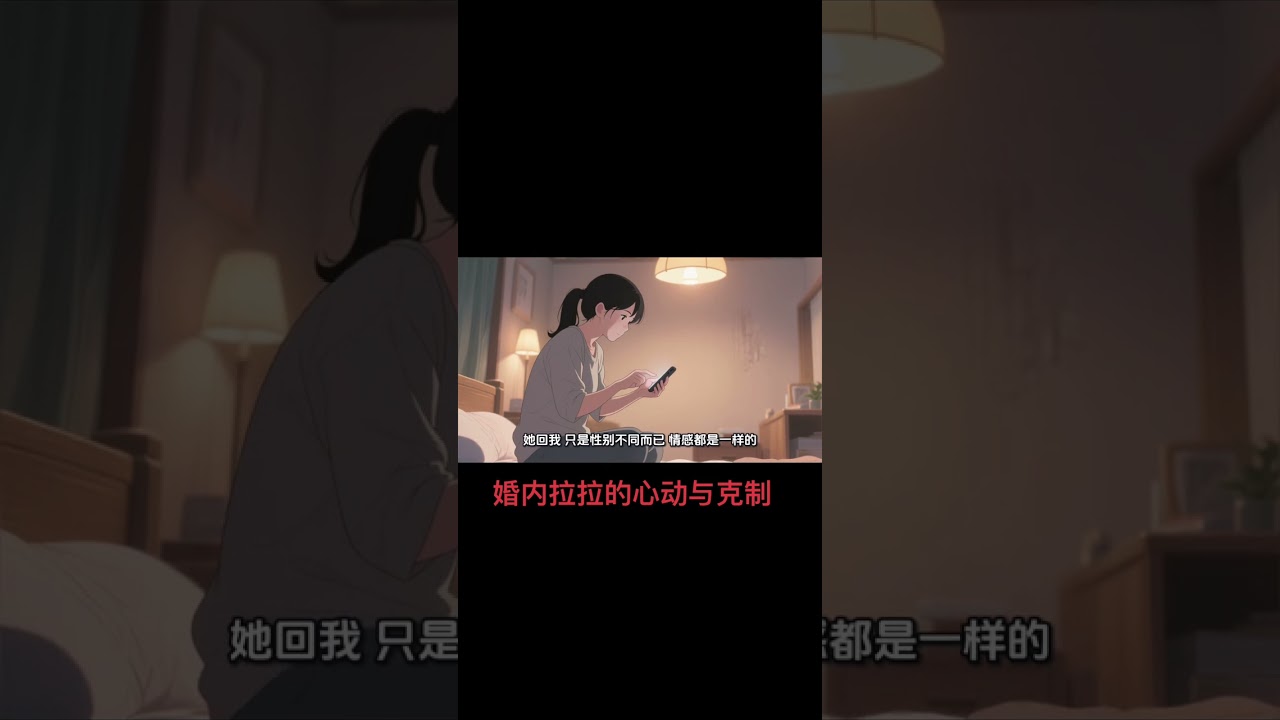 #原创视频 #创作人计划 #情感  已婚身份下的秘密：我对同性好友的爱与怯