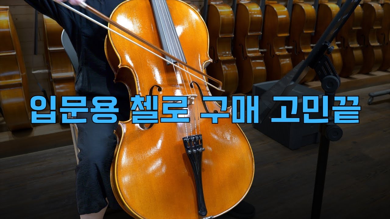 평생 연주할수 있는 입문용 첼로 하겐 듀오 | 20년 이상 건조한 독일 목재 사용
