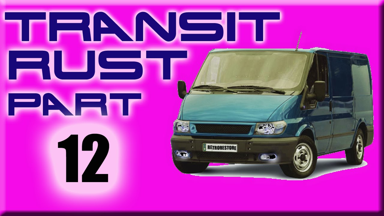 Ford Transit Mk6 Welding Rear Chassis,Patching Hidden Rust Part 12