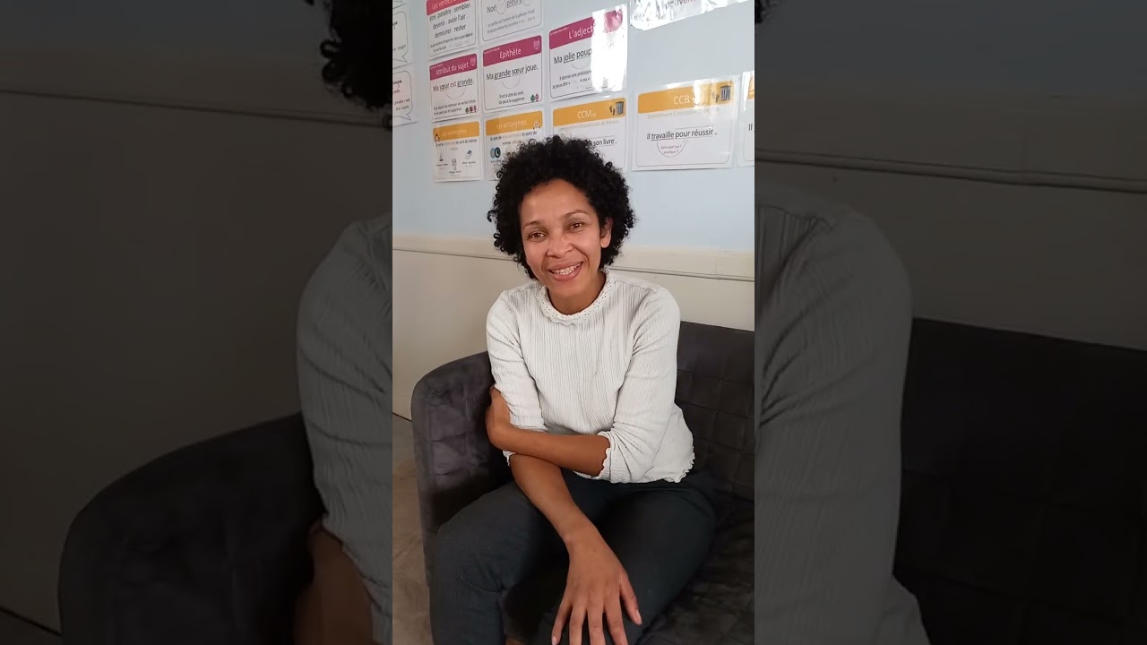ADORA TOTOZARASOA DIRECTRICE DE L' ECOLE MONTESSORI DE VERRIERES EN CHARENTE