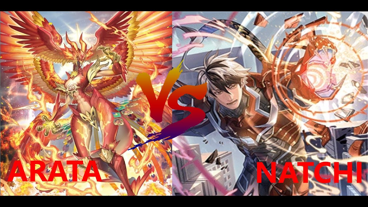 Cardfight Vanguard Standard Gameplay : Arata (Nirvana Jheva) vs Nachi (Galactic B-Hero)