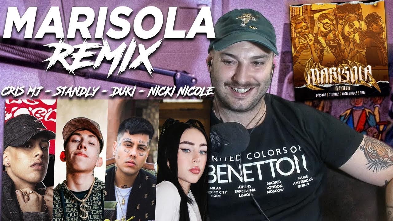 REACCION: MARISOLA REMIX - CRIS MJ x STANDLY x NICKI NICOLE x DUKI x STARS MUSIC CHILE