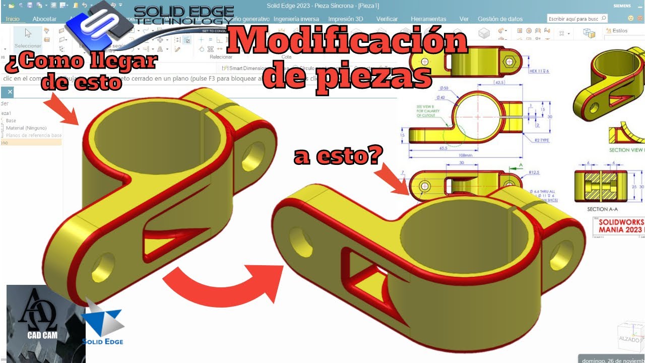 Solid Edge Tutorial PRINCIPIANTES