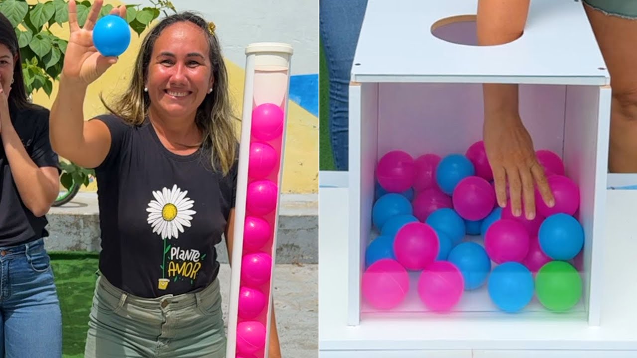 DESAFIO NA RUA: QUEM ENCONTRAR TODAS AS BOLAS COLORIDAS VENCE!