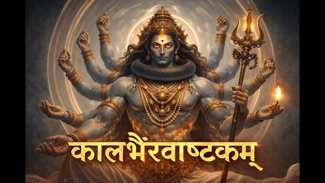 कालभैरवाष्टकम् 🔥 Rudra Roop Shiva | Kaal Bhairav Ashtakam with Intense Energy