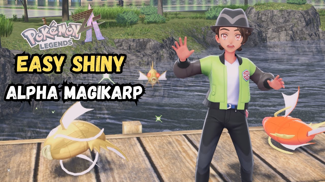 How To Catch SHINY ALPHA Magikarp Guide | Early Game | Pokémon Legends ZA