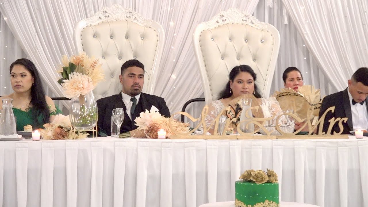 Wedding Reception Celebrating Newlyweds Mr & Mrs Siosiua Vakafuhu Takeivulai & Diane Vaifo’ou Tuifua