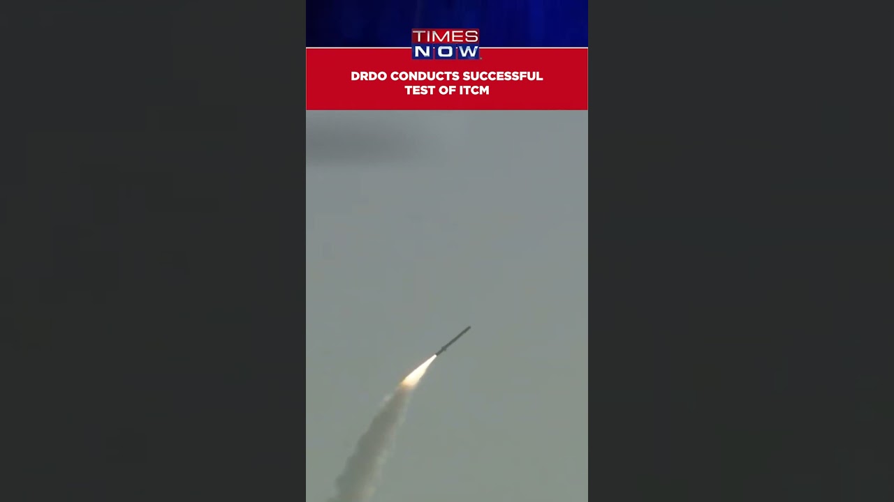 WATCH: DRDO Successfully Flight Test Of ITCM From ITR Chandipur Odisha #shorts