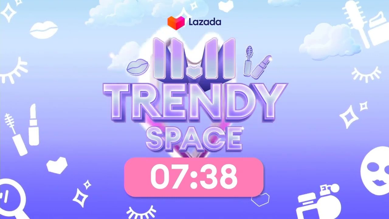 Lazbeauty Trendy Space Live (Lazada 11.11.23) - 20231111 #LazBeautyTrendySpace #Lazada1111THLive