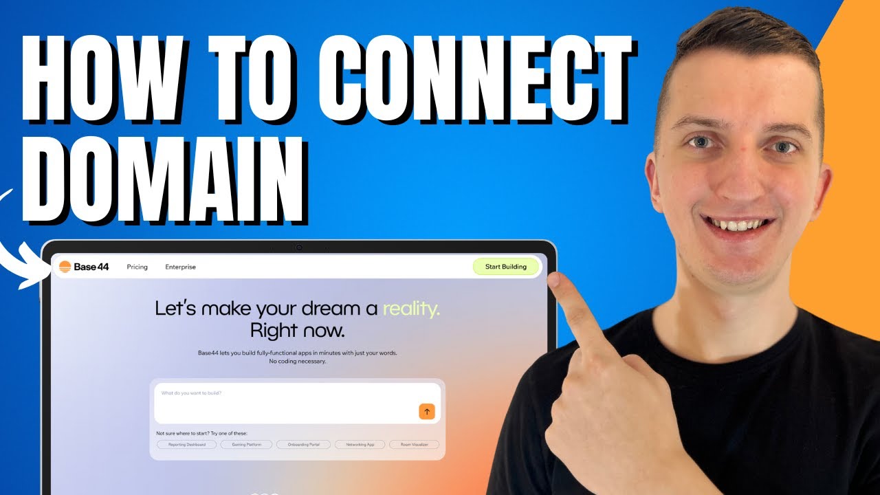 How To Connect base44 with domain