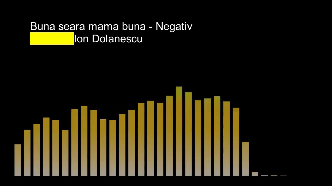 Buna seara mandra buna - Negativ ,, Versuri in descriere