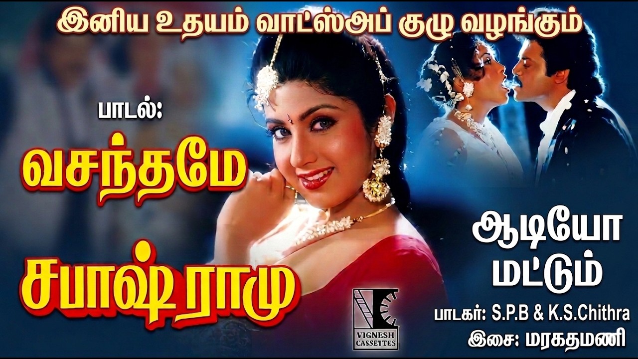 Vasanthame Song | Sabash Ramu (1994) | S.P.B & K.S.Chithra | Maragathamani