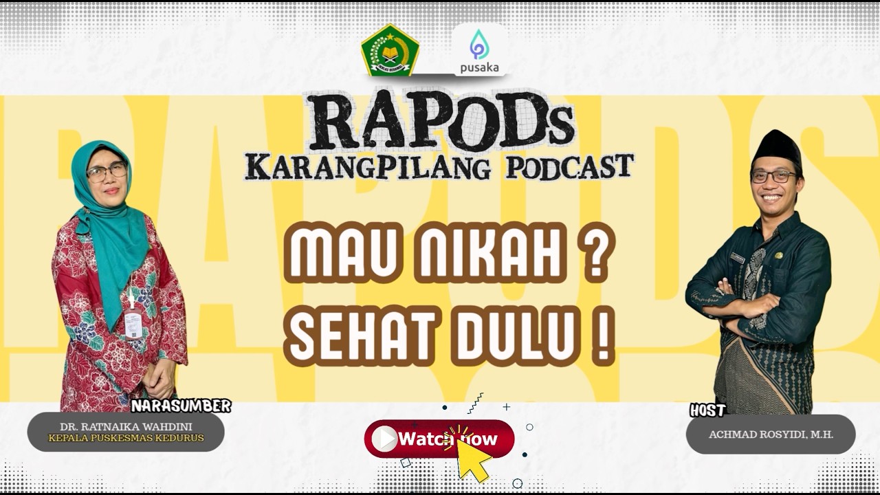 🎙️ Rapod's: Mau Nikah? Sehat Dulu! Bincang Seru Bareng Kepala Puskesmas Karangpilang