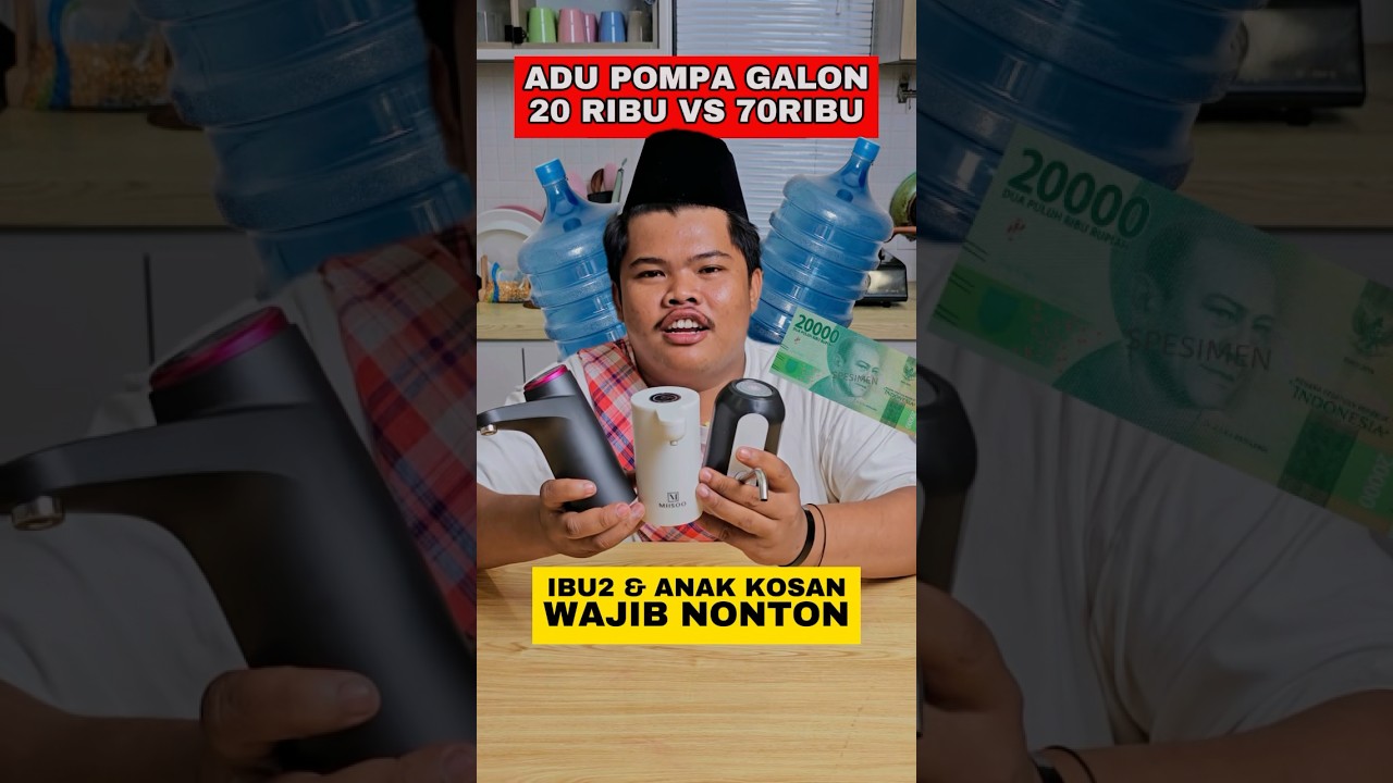 POMPA GALON ELEKTRIK TERBAIK!