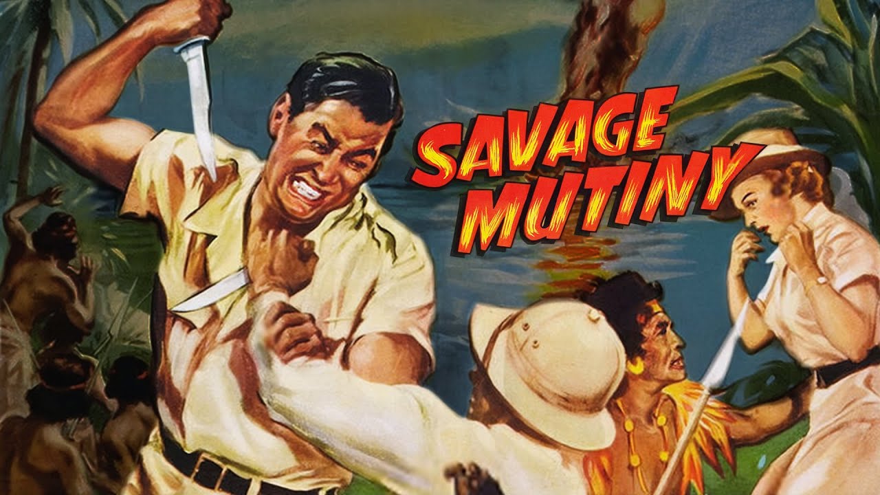 Savage Mutiny (1953) starring Johnny Weissmuller
