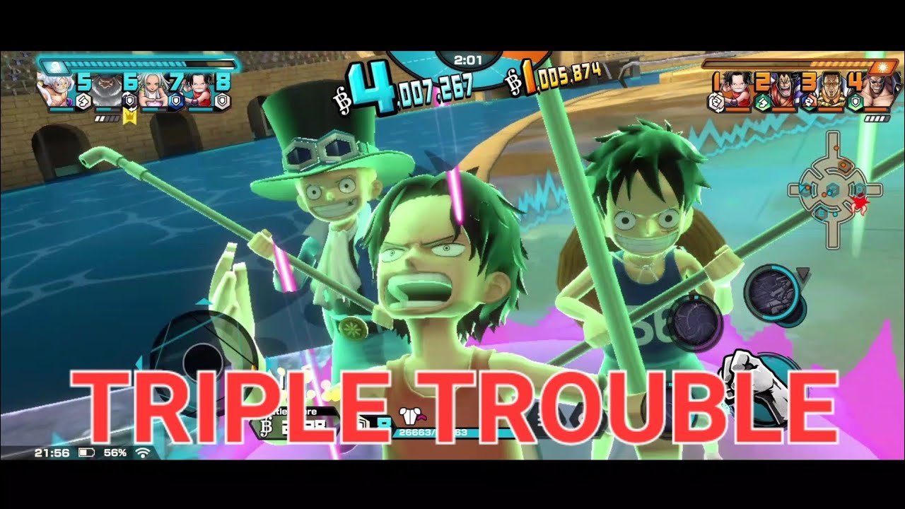 NEW TRIPLE ACE SABO LUFFY UNIT | One Piece Bounty Rush