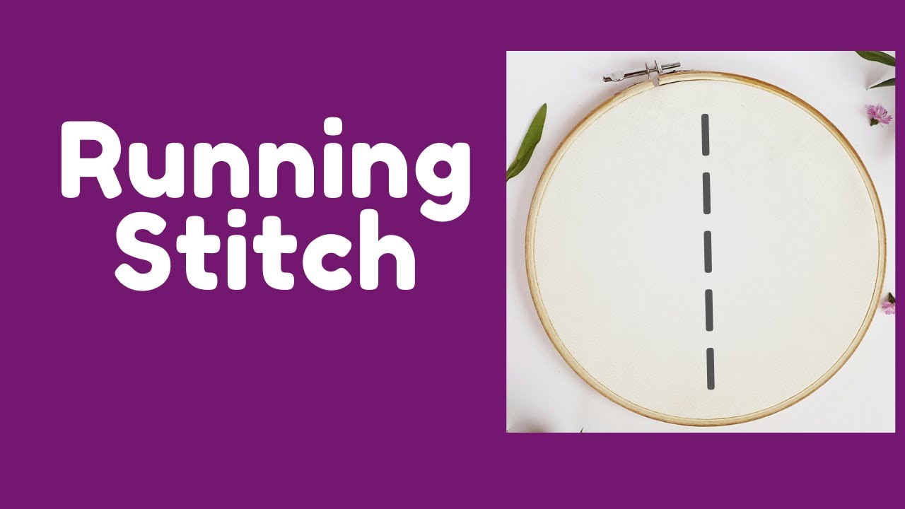 Running Stitch പഠിക്കാം | How to do Running Stitch