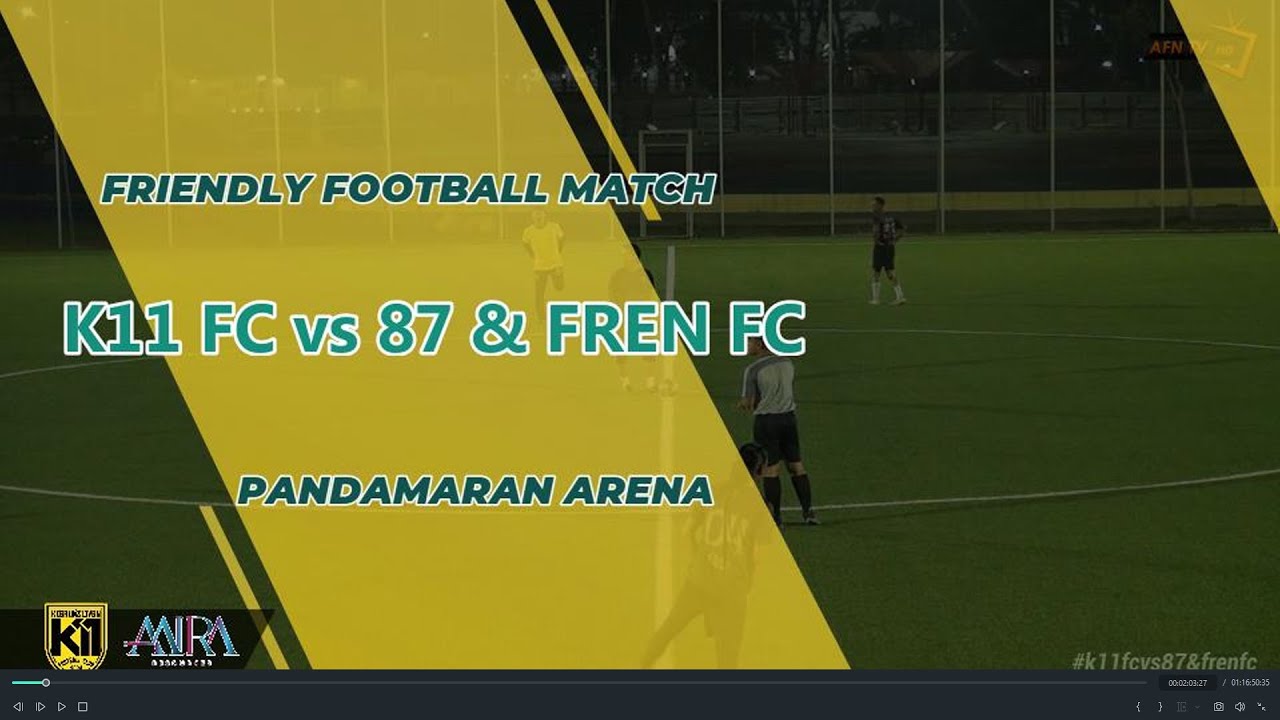 K11 FC vs 87 & FREN FC | FRIENDLY FOOTBALL MATCH