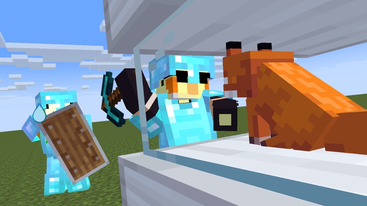THE FOX CAGE (Unstable SMP Minecraft Animation)
