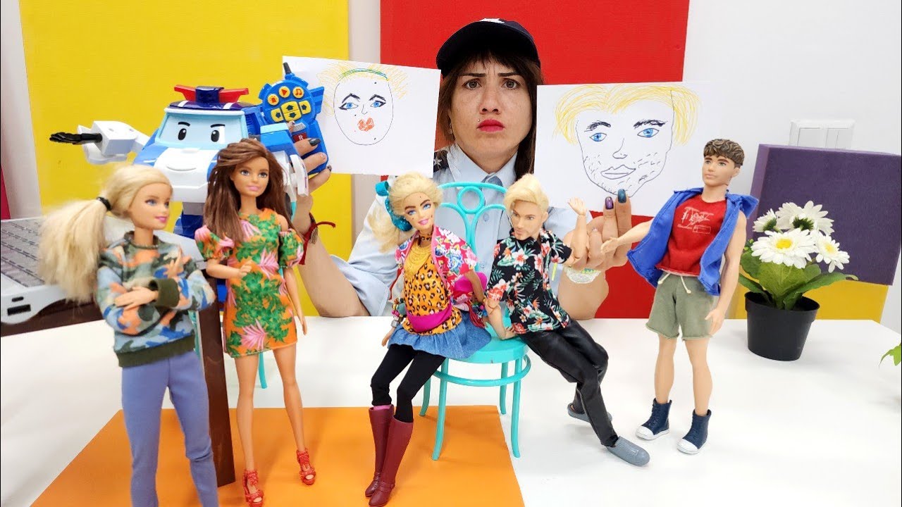 Barbie oyunları. Polis Ümit Barbie'nin şikayetiyle falcı dolandırıcıları yakalıyor. Barbie videoları