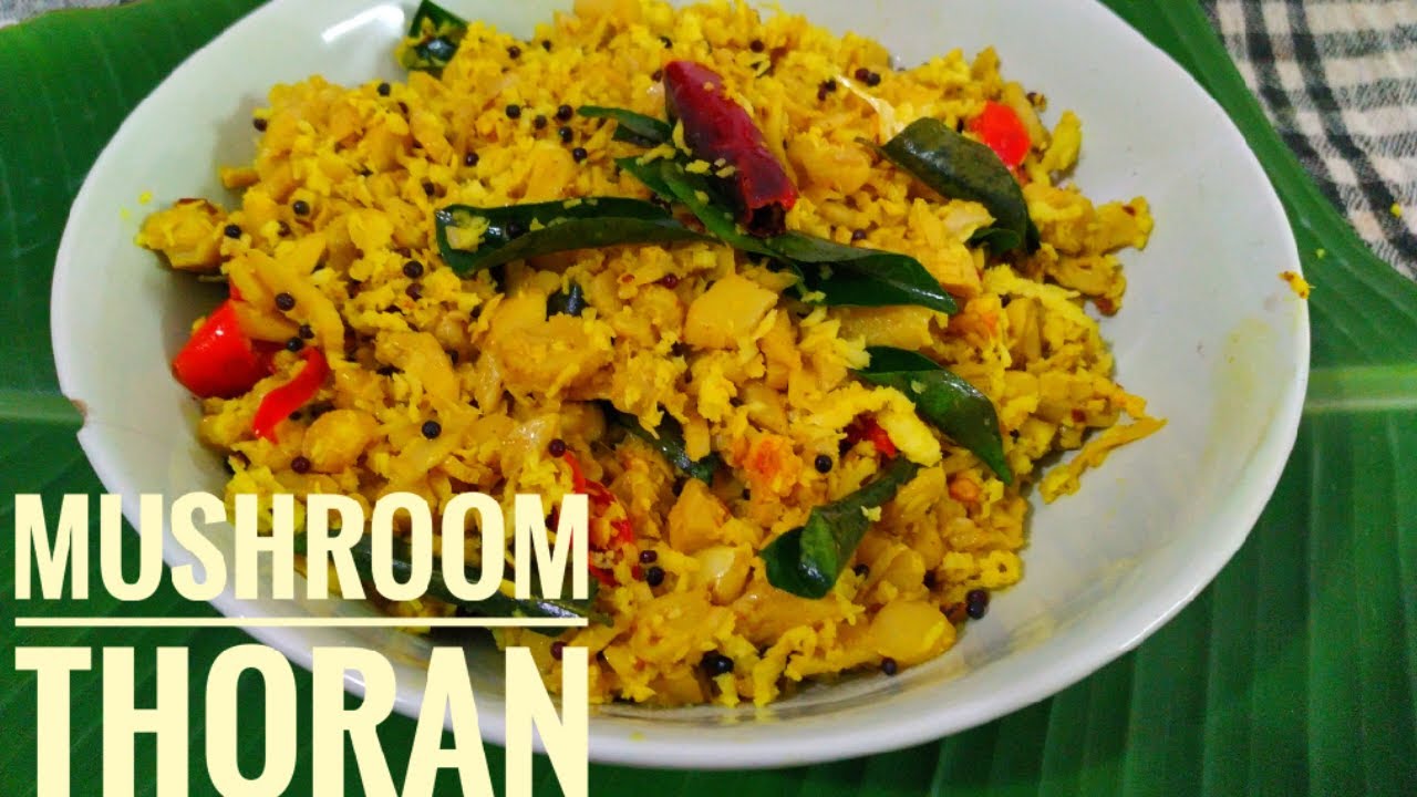 Mushroom Thoran//Mushroom recipes//Nature's veg recipes