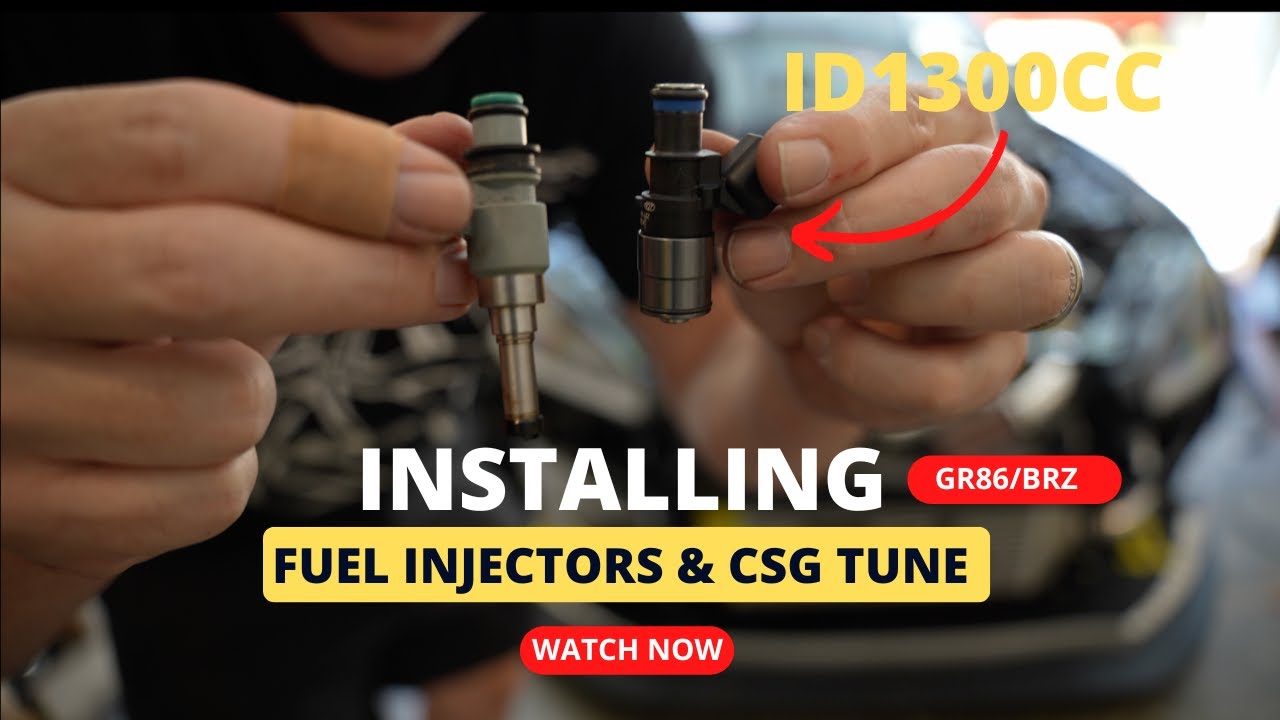 Fuel injector install Turbo GR86