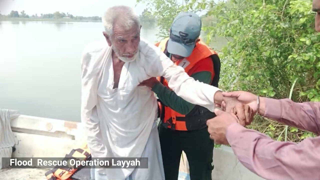 Flood Rescue Operation Layyah 