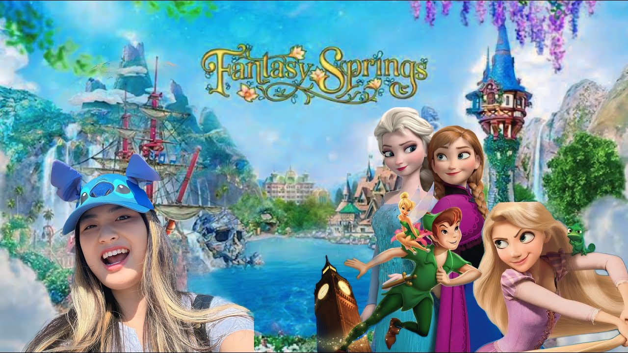 Disney fantasy springs and Disney sea 2024
