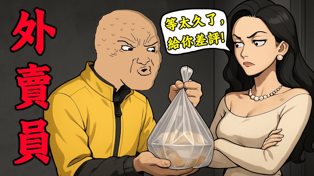 外賣員的一生，遠比你想像的殘酷 | wojak | 動畫 | 外送 | 工作 | 情感