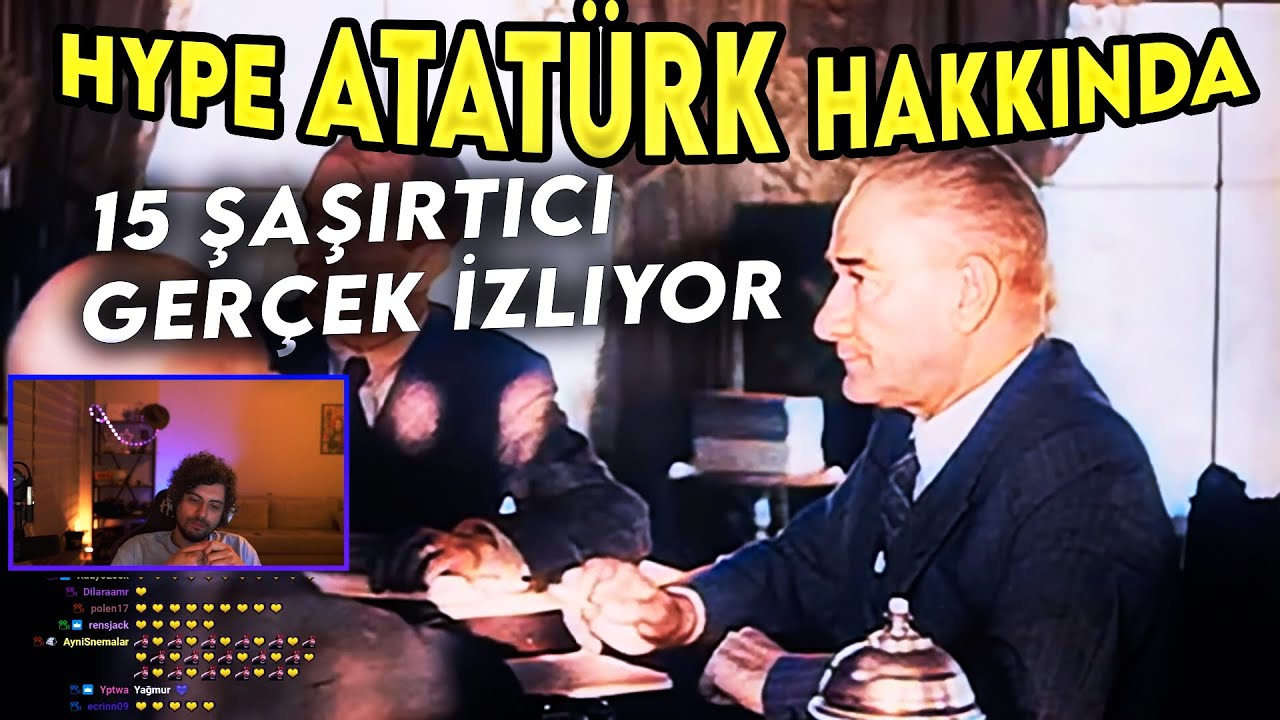 Hype  Sümeyra Çenet Atatürk Hakkında İlk Kez Duyacağınız 15 Şaşırtıcı Gerçek İzliyor.