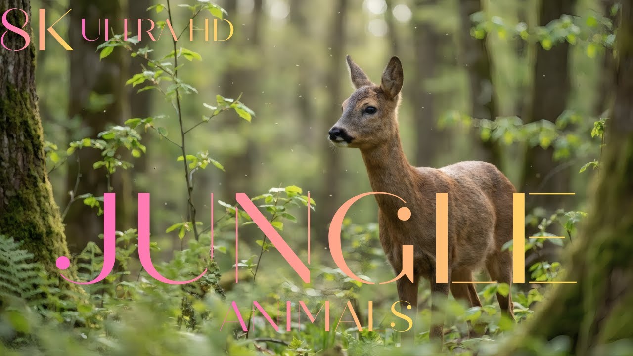 8K Animal World Documentary – Ultra HD Wildlife with Vivid Visuals & Realistic Natural Sounds