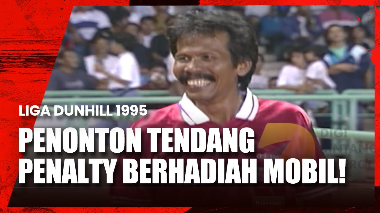 Kemeriahan Perang Bintang Liga DUNHILL 1995, Penonton Tendang Penalty Berhadiah Mobil!