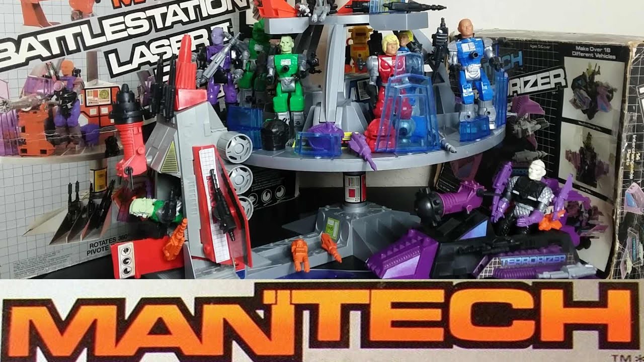RETRO-WED: REMCO 1984  MANTECH ENTIRE TOY LINE FIGURES VEHICLES AND PLAYSET