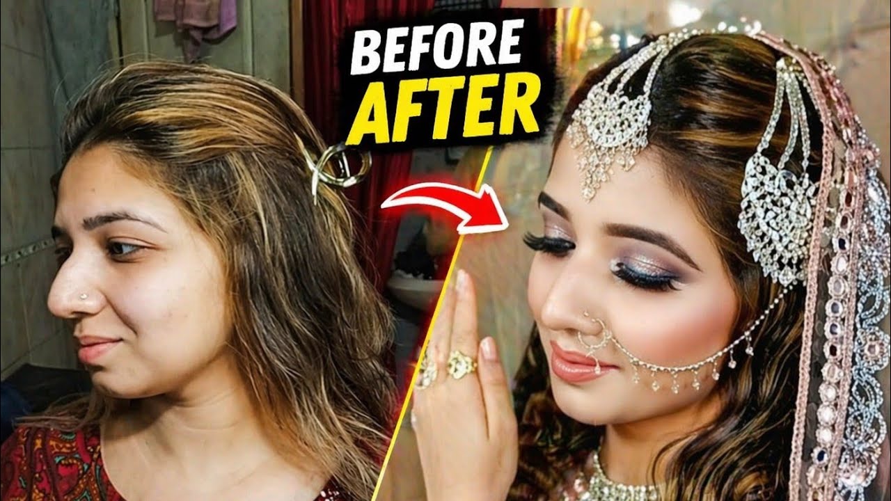 Walima Bridal Look | Soft Glam Makeup Tutorial | Part 1 | Step by Step Bridal Makeup By Nargis Ali❣️