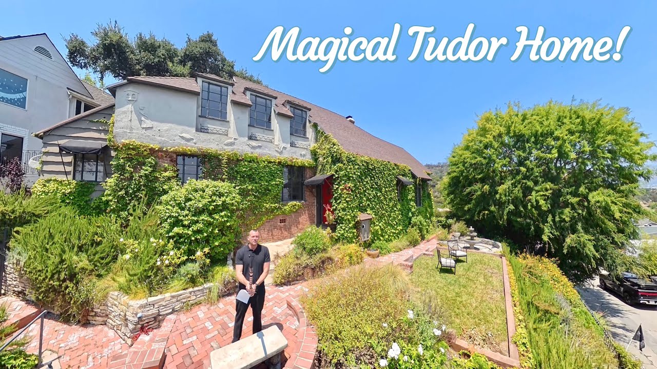 $2,825,000 | Magical 1930s Los Feliz Tudor with Sweeping Views!