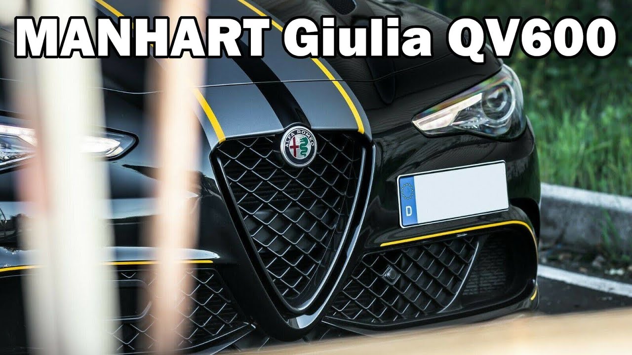 NEW Alfa Romeo Giulia QV600 by MANHART Performance