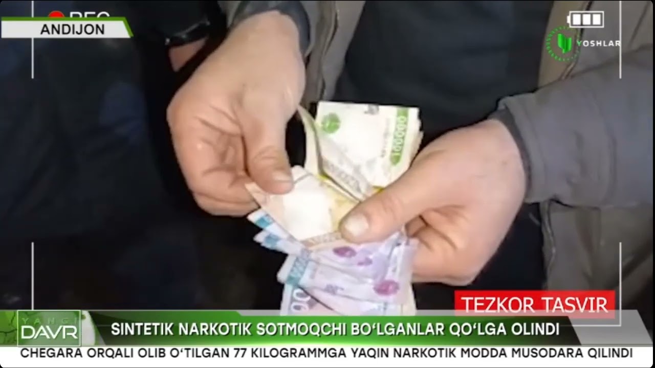 Sintetik narkotik sotmoqchi bo'lganlar qo'lga olindi (Andijon)