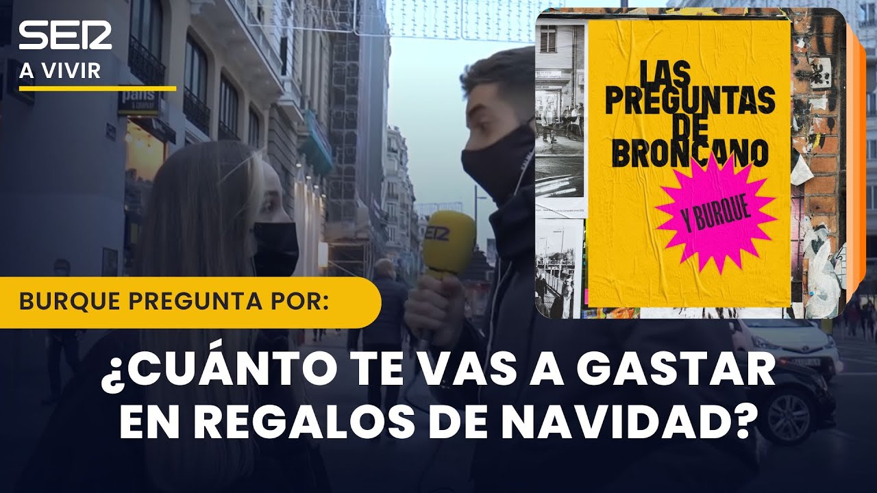 ¿Cuánto vas a gastar en regalos de Navidad? | Las preguntas de David Broncano