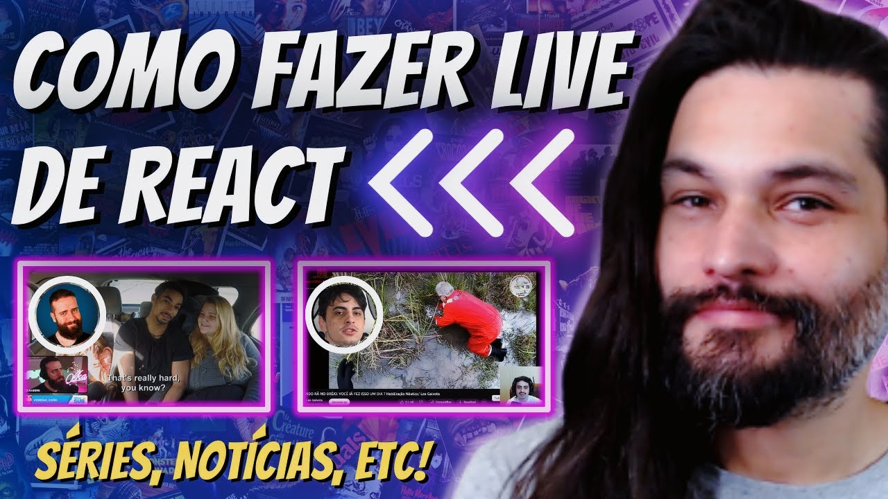 Como fazer live de react em 2026 - Séries, Notícias, Eventos, TUDO! - Guia do Streamer